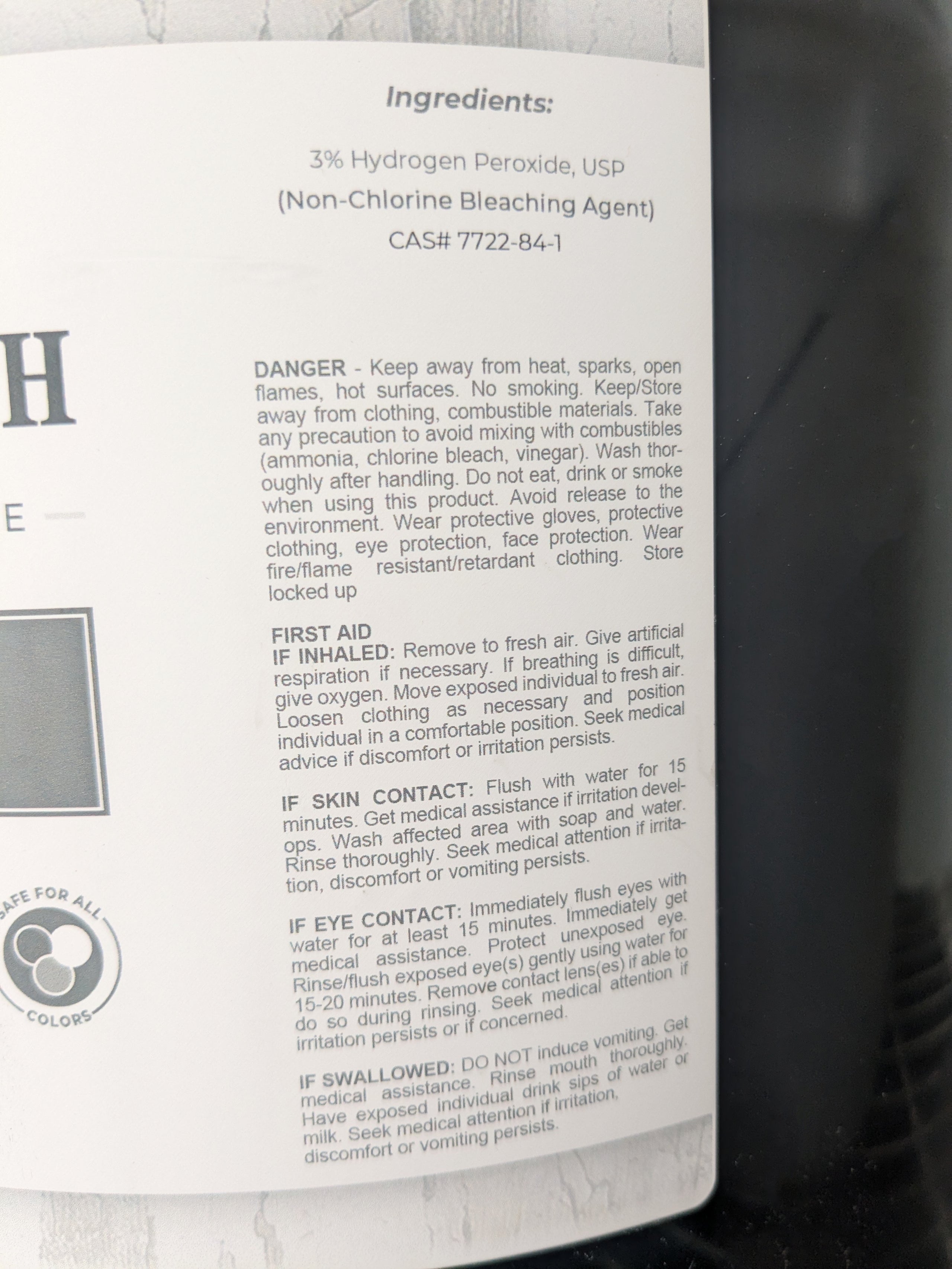 Hydrogen Peroxide in Bulk for Refill | People &amp; Planet Refill, PBC